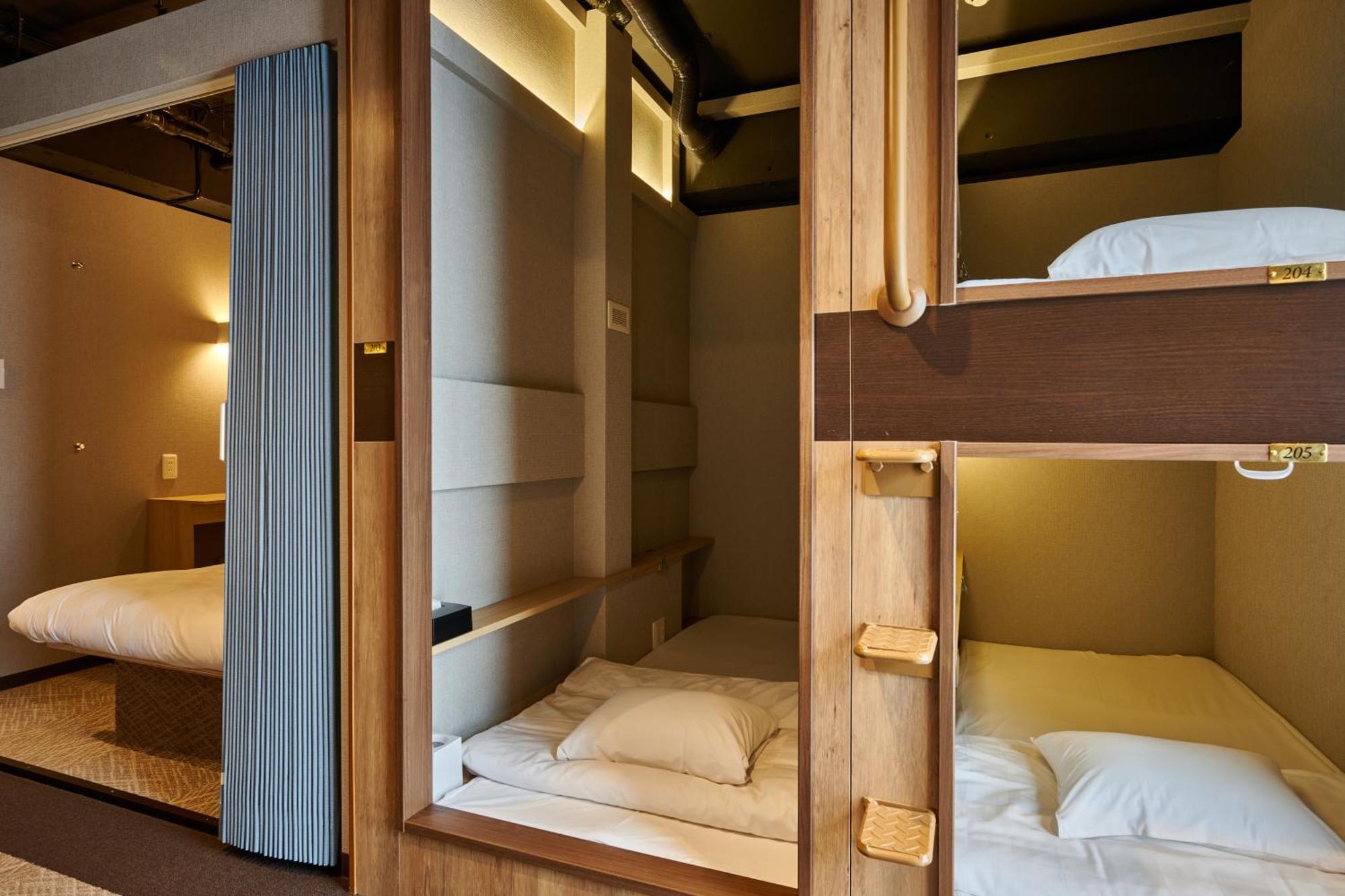 Capsule Hotel Continue Nijojokita Киото Екстериор снимка
