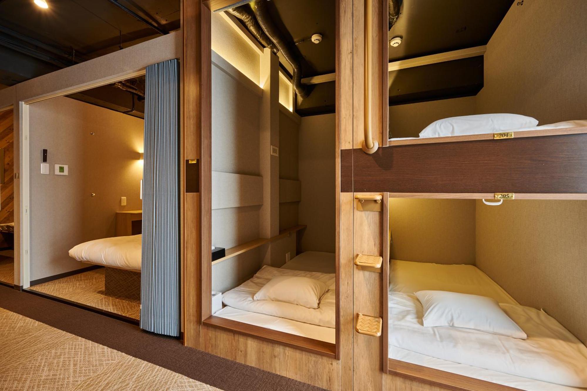Capsule Hotel Continue Nijojokita Киото Екстериор снимка